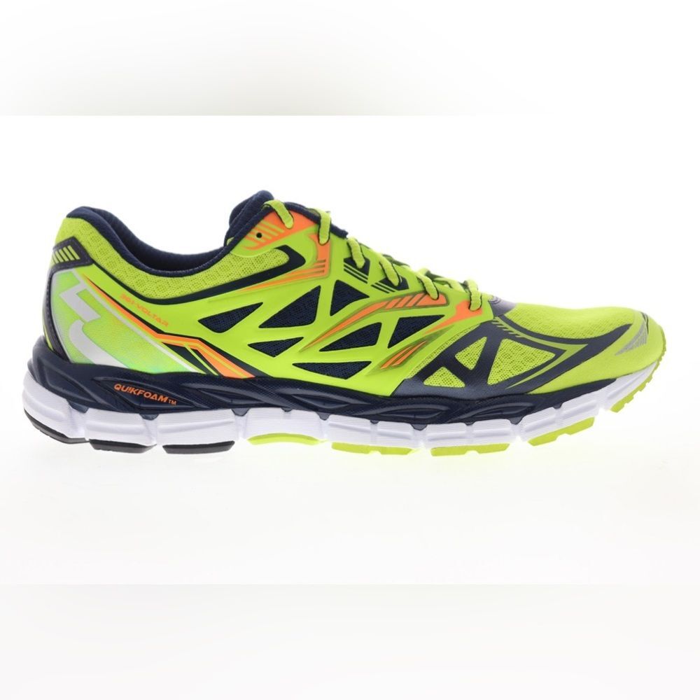361 Degrees Voltar‎ Green Mesh Low Top Lace Up Athletic Running Shoe, Size 9.5